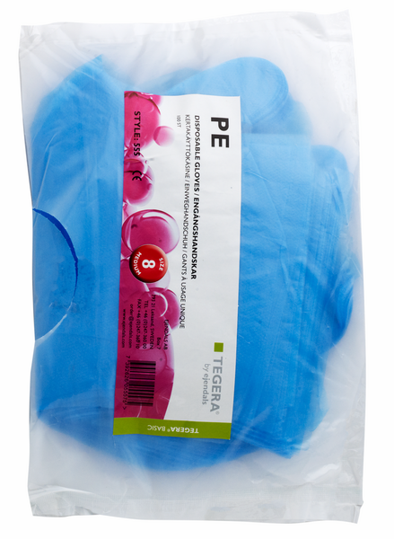 ENGÅNGSHANDSKE 555 TEGERA 10