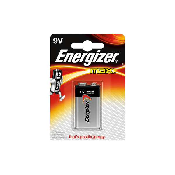 Paristo Energizer max 9V 1kpl