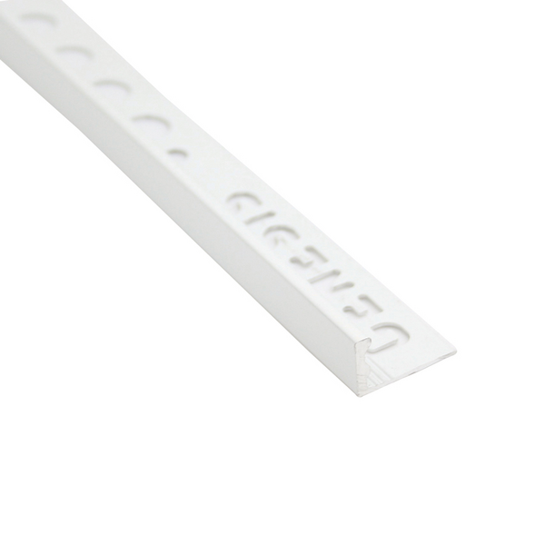 KAKELLIST TEBO L ALU VITLACK 6MM 2,5M