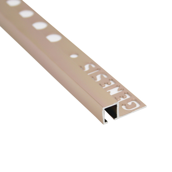 Laattalista neliö 10mm kupari 2,5m