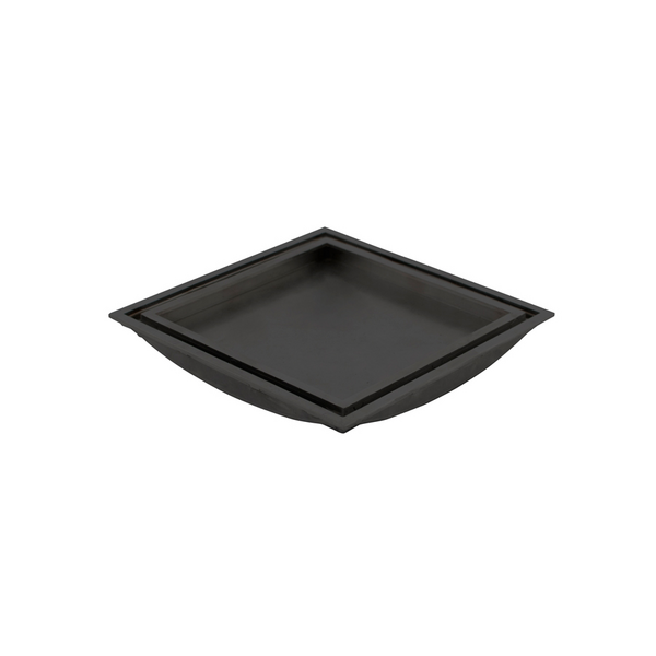GOLVBRUNNSSIL TILE IN BLACK TEBO