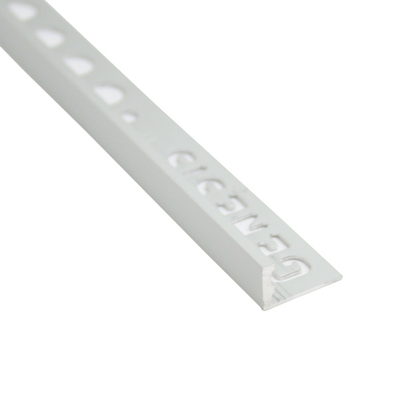 KAKELLIST L SILVER M 12MM 2,5M MATT