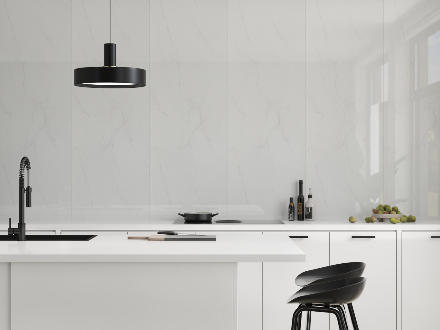 Sisustuslevy Fibo 3487-M10 Bright Marble Marcato