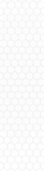 Sisustuslevy Fibo 2094-M71 S White Hexagon Marcato