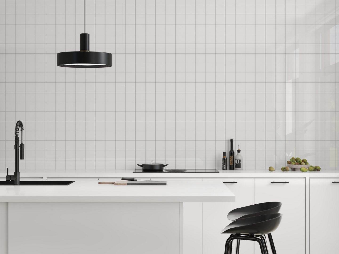 Sisustuslevy Fibo 3091-M1010 HG Denver White Marcato