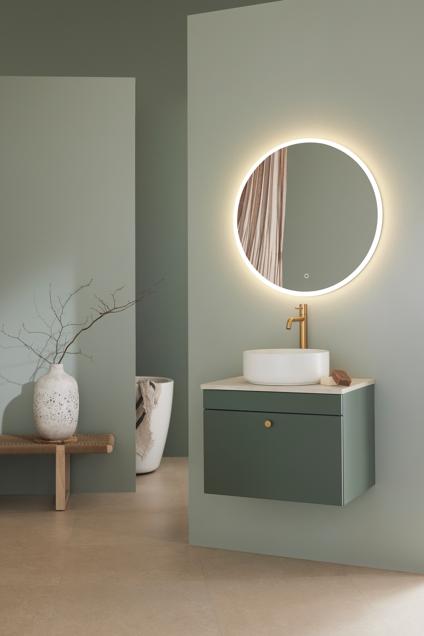 KOMMOD HAFA HAZE 1 LÅDA 600 GRÖN GO