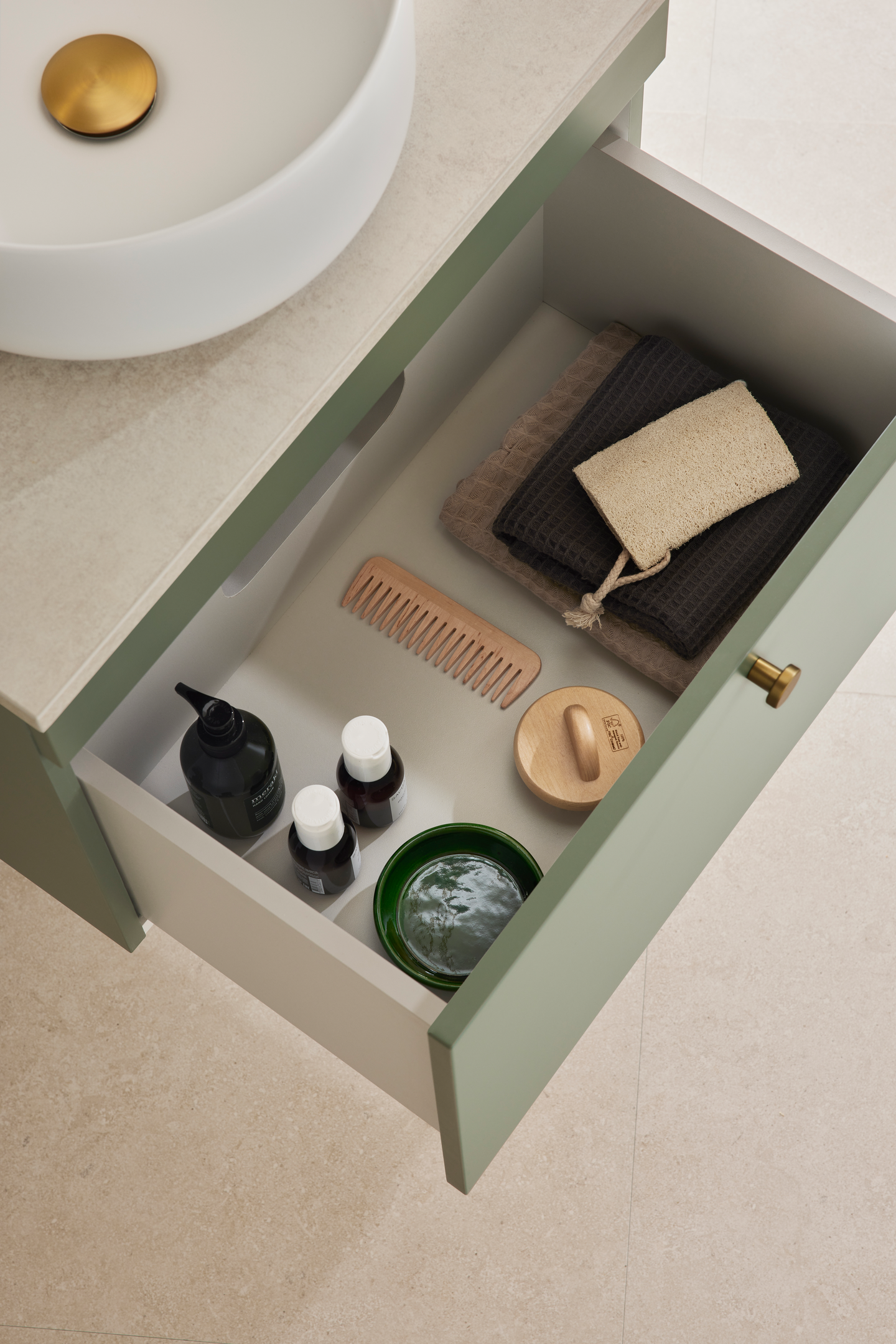 KOMMOD HAFA HAZE 1 LÅDA 600 GRÖN GO