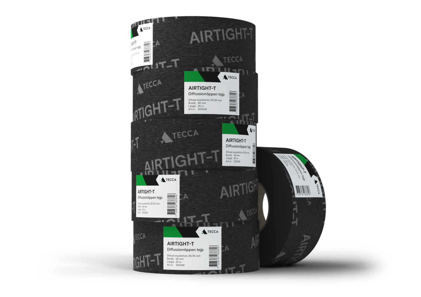 TEJP TECCA AIRTIGHT-T DIFFÖPPEN 60MM 25M