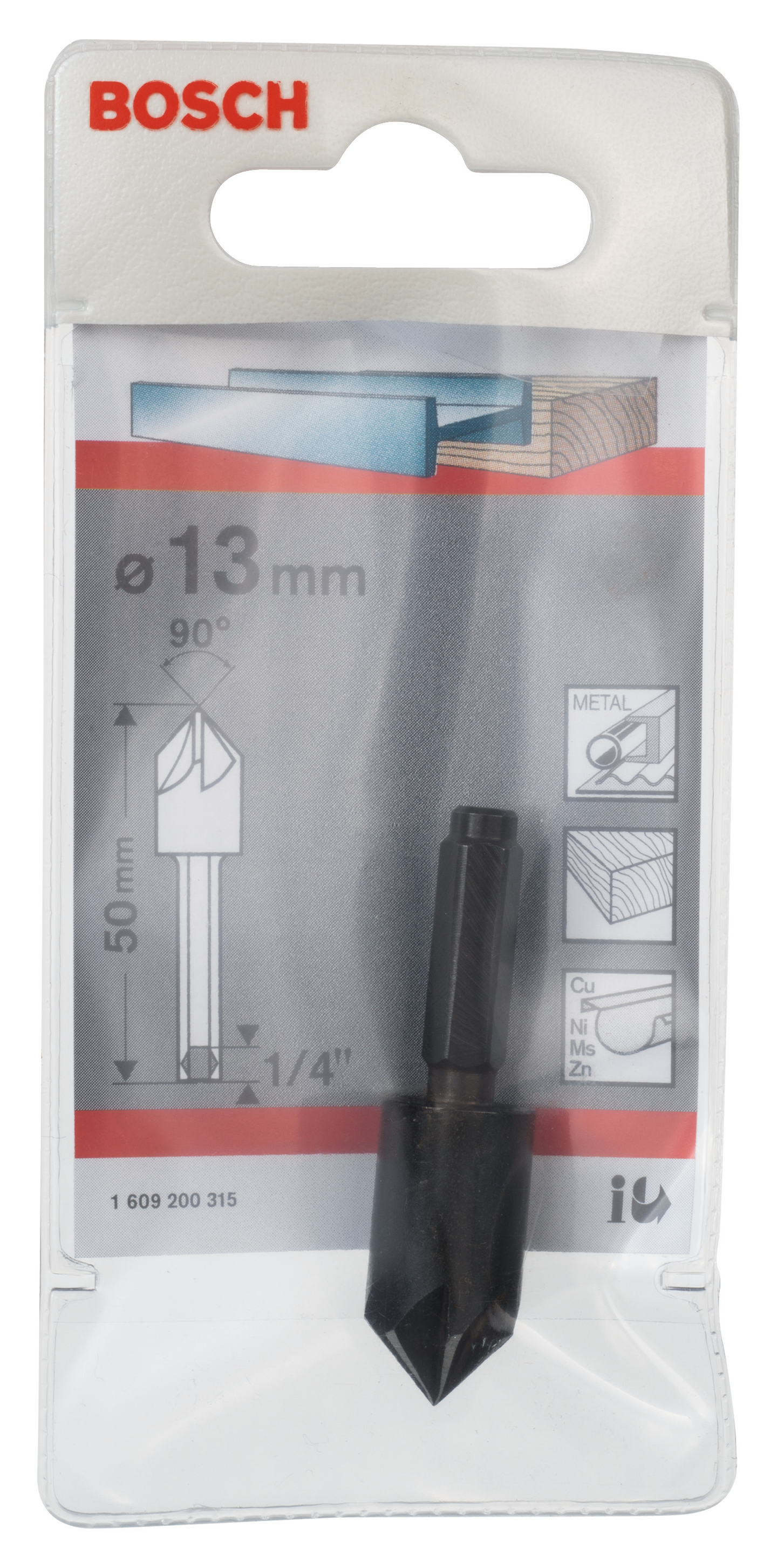 Upotusporanterä Bosch 13mm