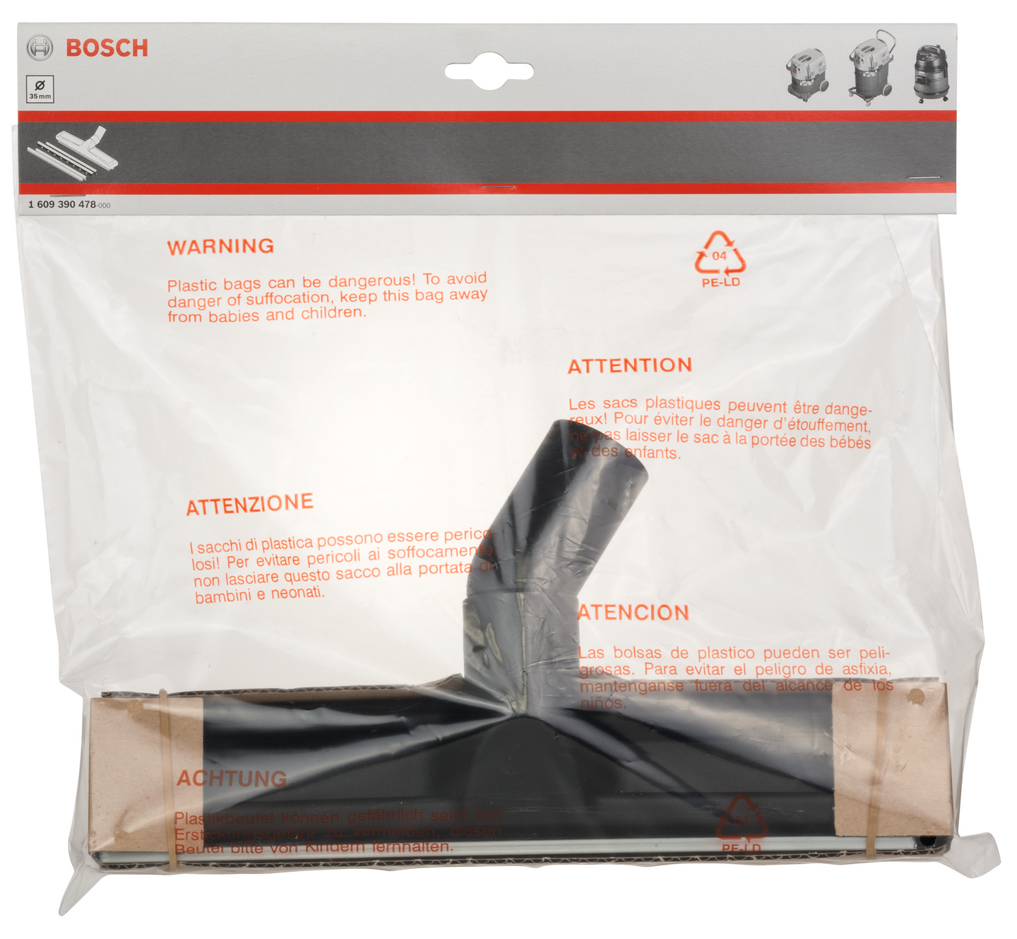 Monitoimisuulake Bosch PAS/GAS imurille