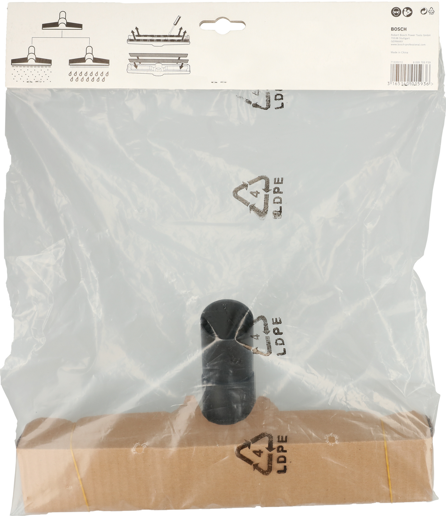 Monitoimisuulake Bosch PAS/GAS imurille