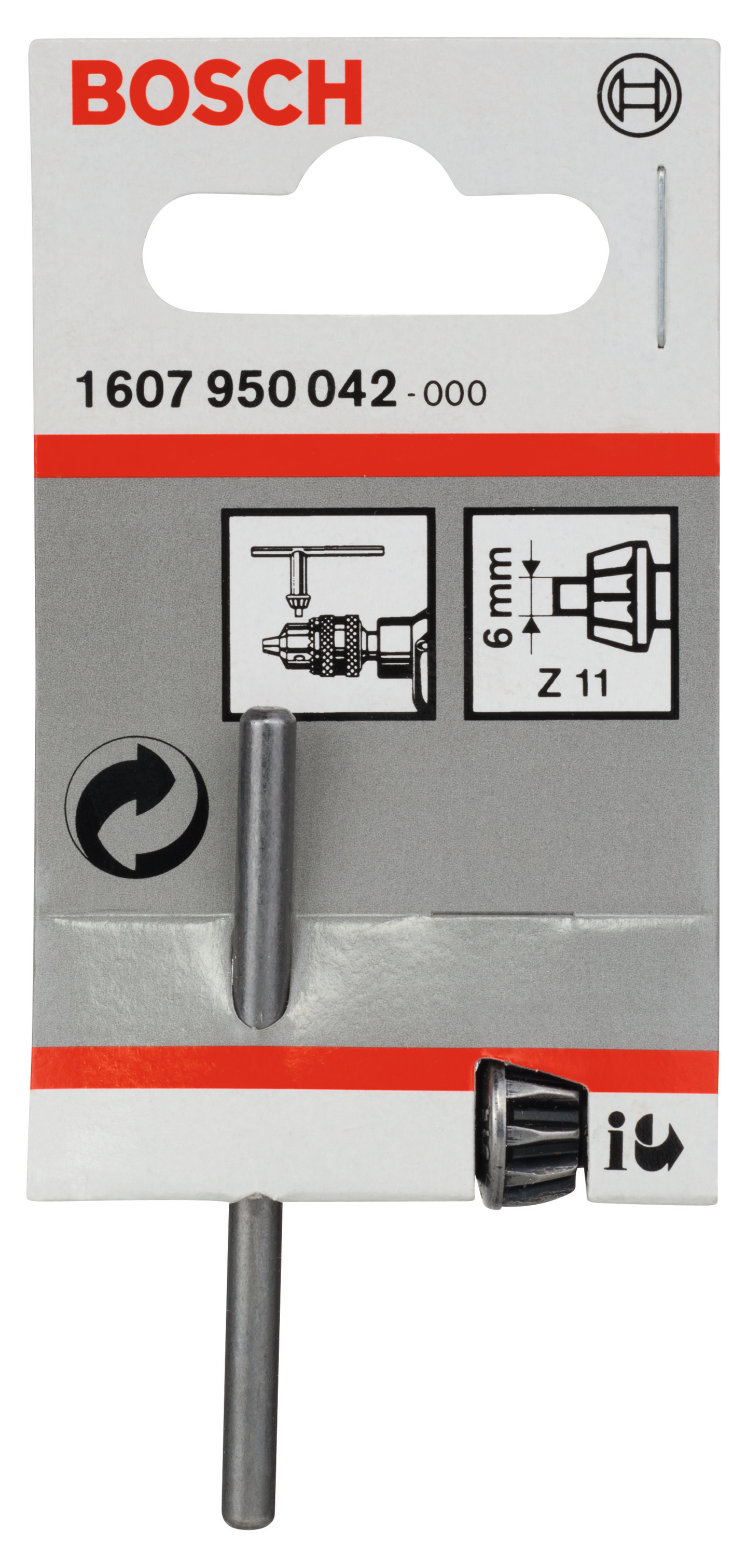 BORRCHUCKNYCKEL BOSCH 6X30X 60MM