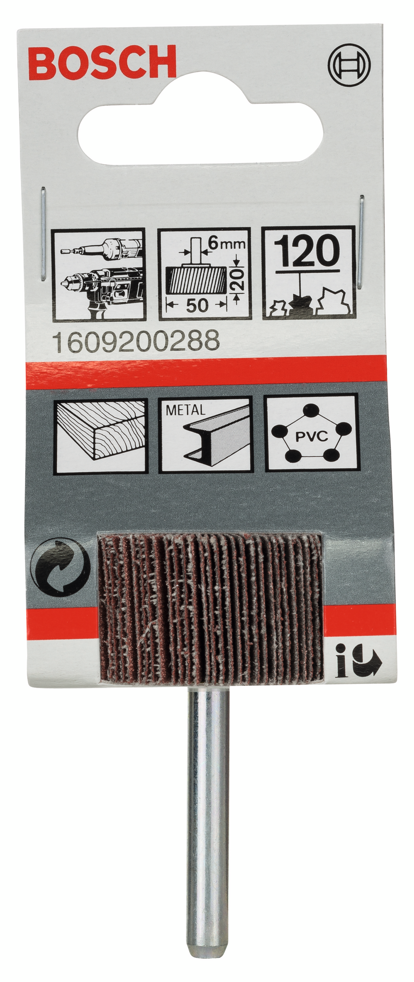 LAMELLRONDELL BOSCH 50X20MM K120