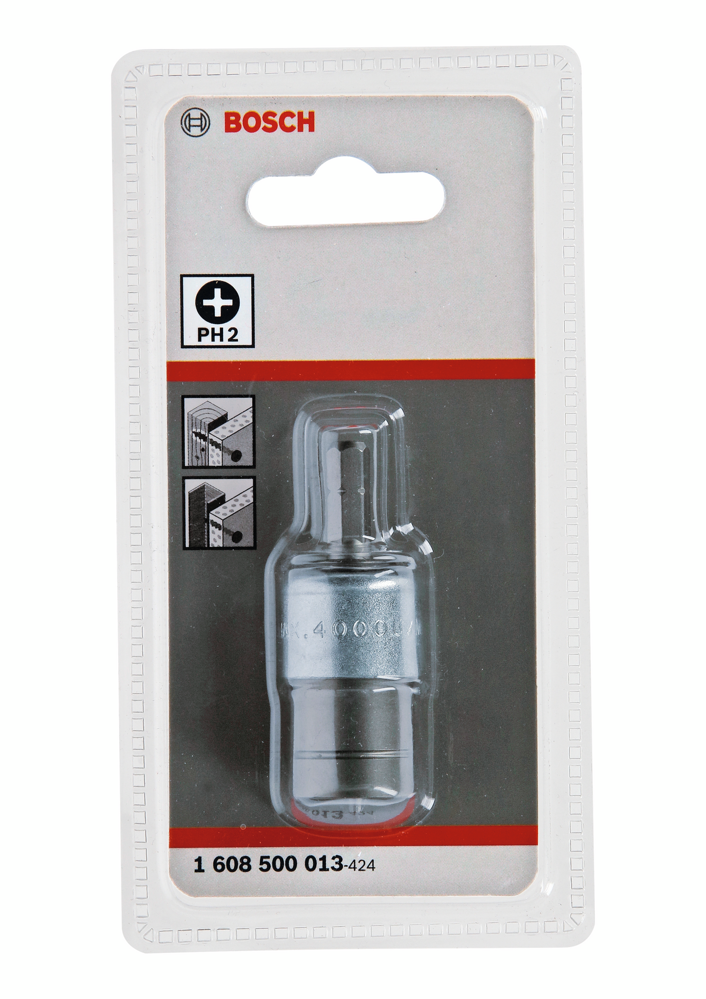 Ruuvauskärkipidin Bosch PH2 automaatti-irrotuksella