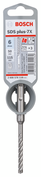 HAMMARBORR SDS+7X 6X50/115MM