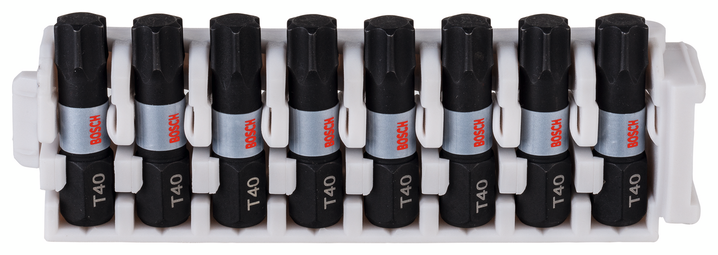 BITS BOSCH IMPACT T40 25MM 8ST