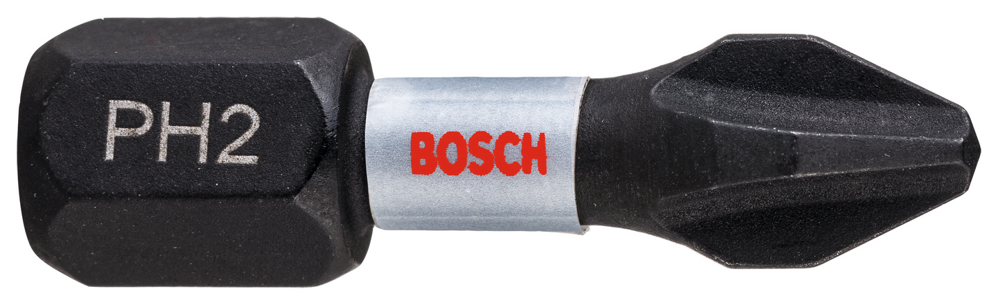 BITS BOSCH PH2 IMPACT 25MM 2ST