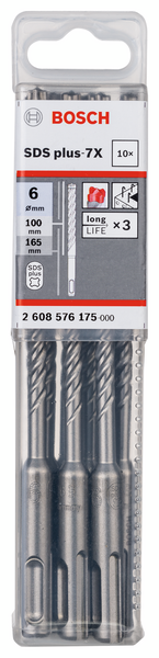 HAMMARBORR PLUS-7X 6X100/165MM 10ST