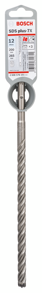 HAMMARBORR SDS+7X 12X200/265MM