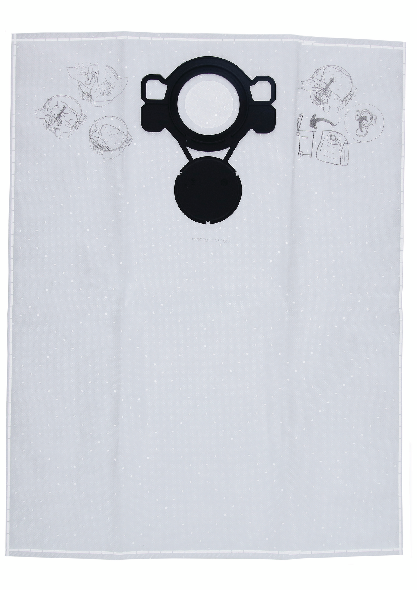 DAMMPÅSE FÖR GAS 15L 5ST