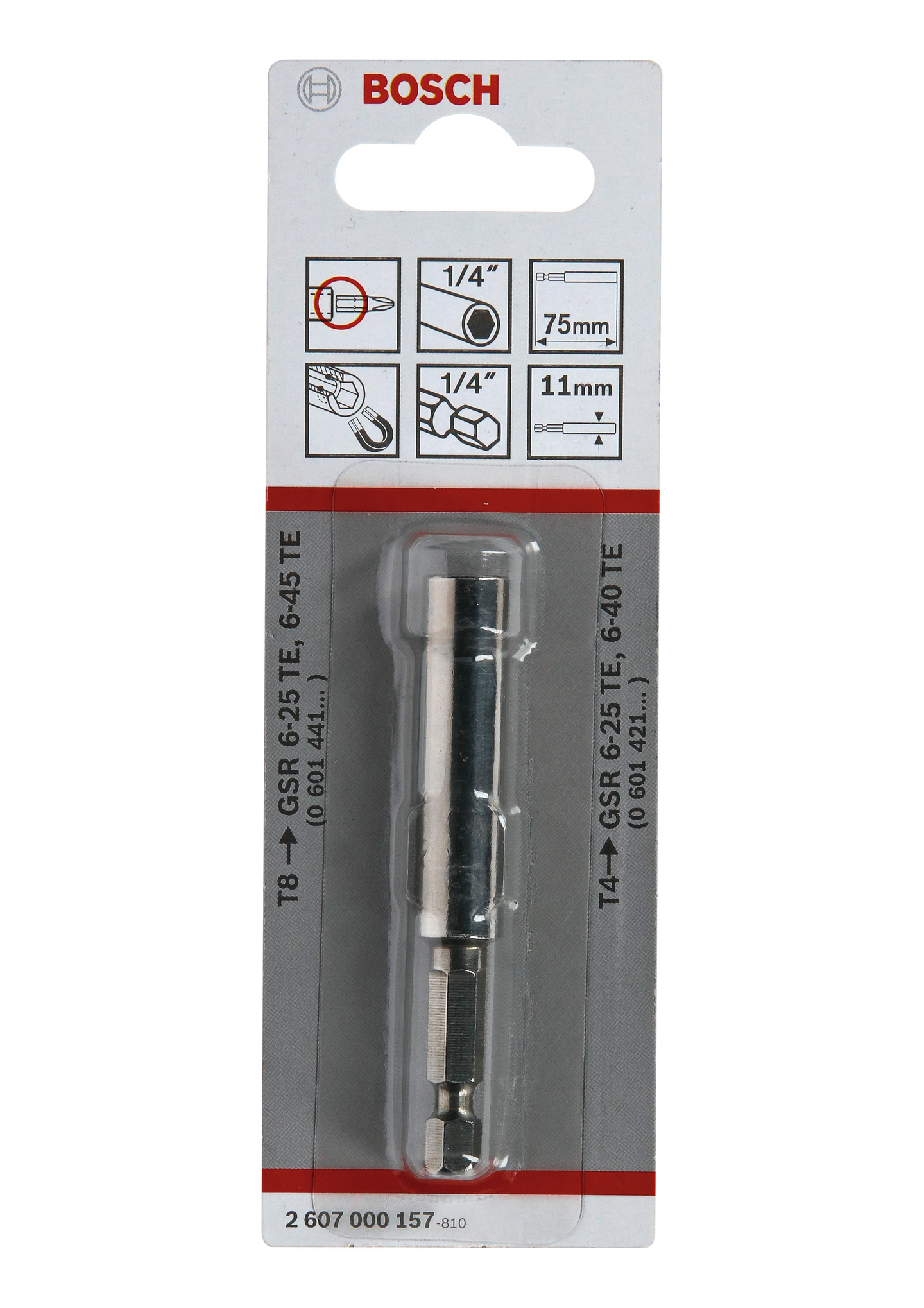 VERKTYGSHÅLLARE BOSCH GBM105 RE 75MM