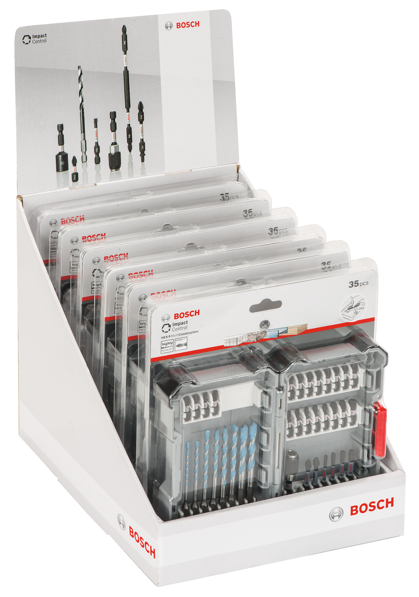 BORR&BITSSET BOSCH IMPACT MULTICON 35DELAR