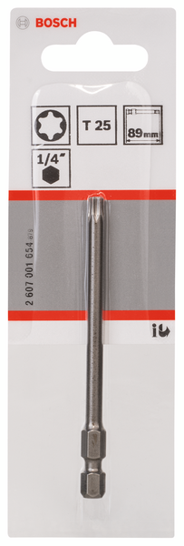 Ruuvauskärki Bosch Torx25 Extra Hart 89mm
