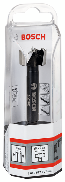 TRÄBORR BOSCH FORSTNER BOSCH 22MM