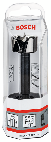TRÄBORR BOSCH FORSTNER BOSCH 25MM