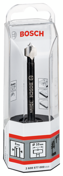 TRÄBORR BOSCH FORSTNER BOSCH 10MM