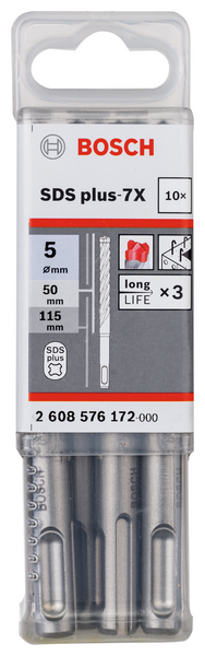 HAMMARBORR PLUS-7X 5X50/115MM 10ST