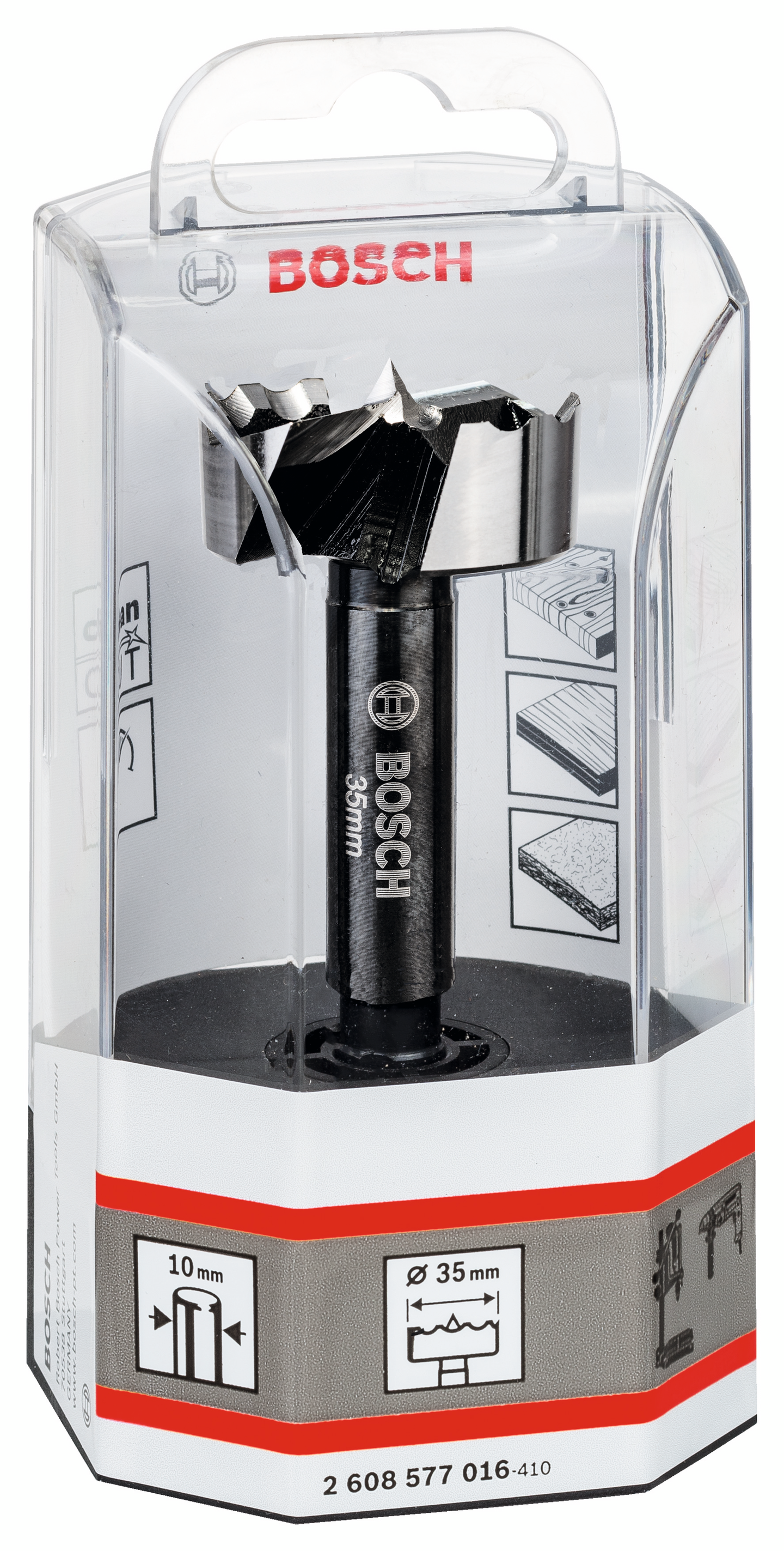 TRÄBORR BOSCH FORSTNER BOSCH 35MM