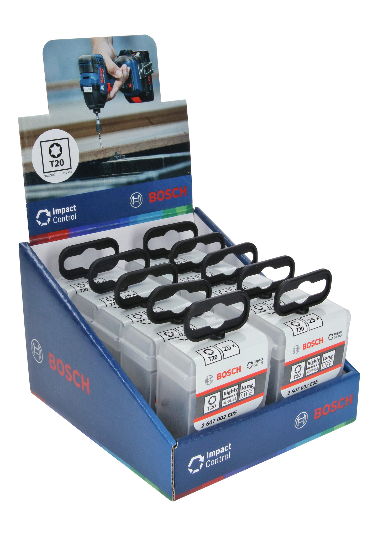 BITS BOSCH IMPACT TICTAC TX20 25MM 25ST