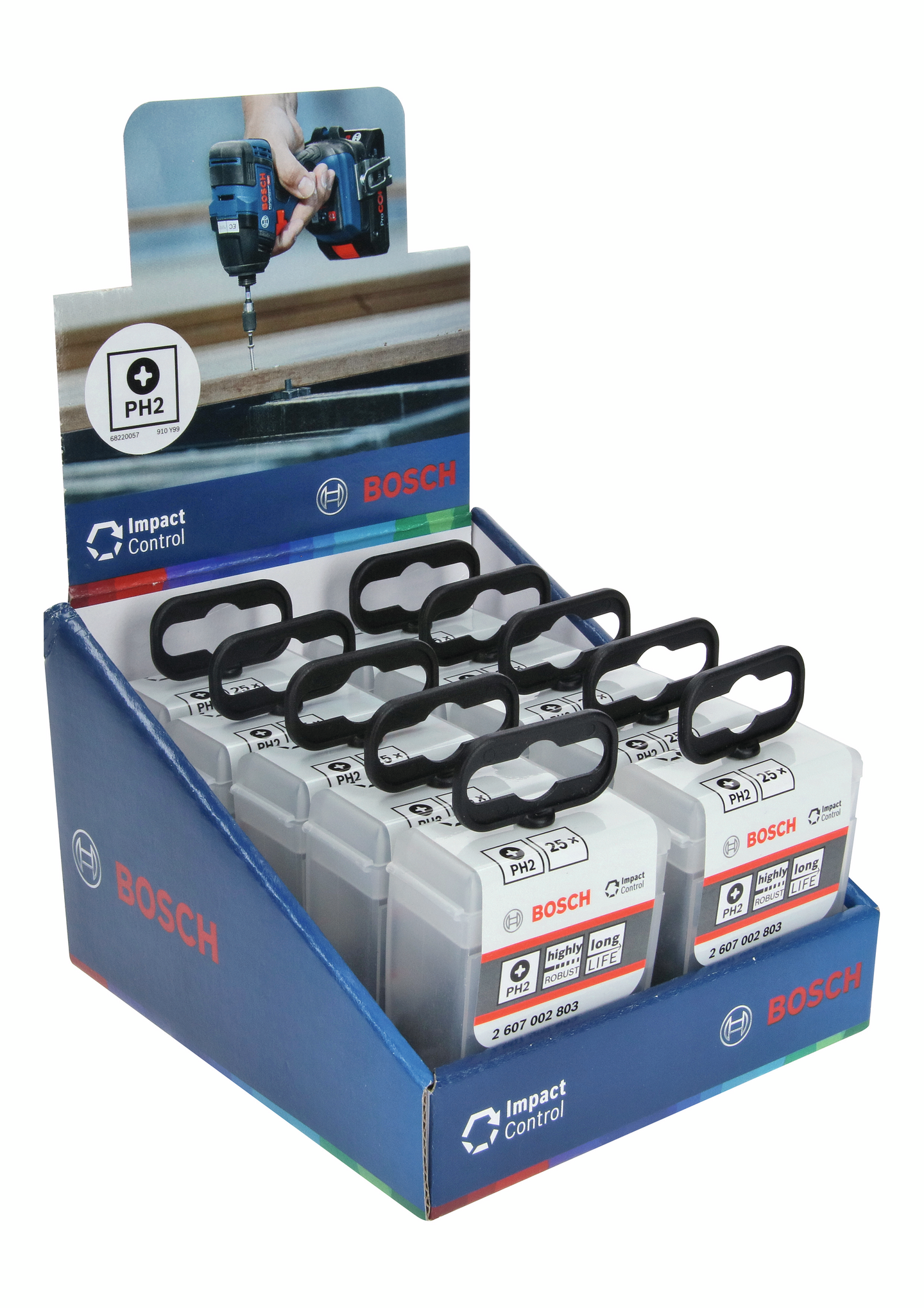 BITS BOSCH IMPACT TICTAC PH2 25MM 25ST