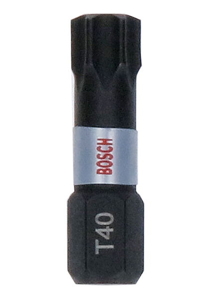 BITS BOSCH T40 IMPACT 25MM TICTAC, 25ST