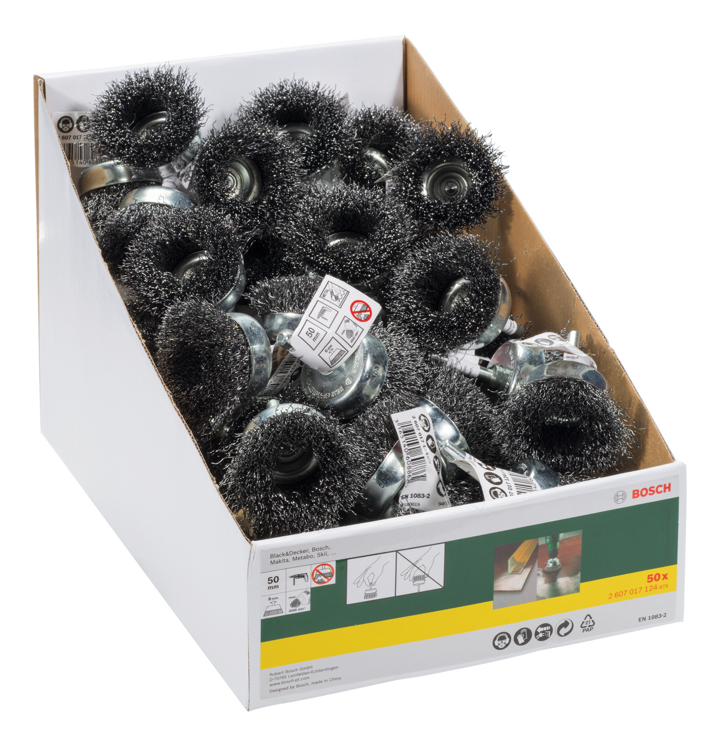 KOPPSTÅLBORSTE BOSCH BULK PL 50X6MM