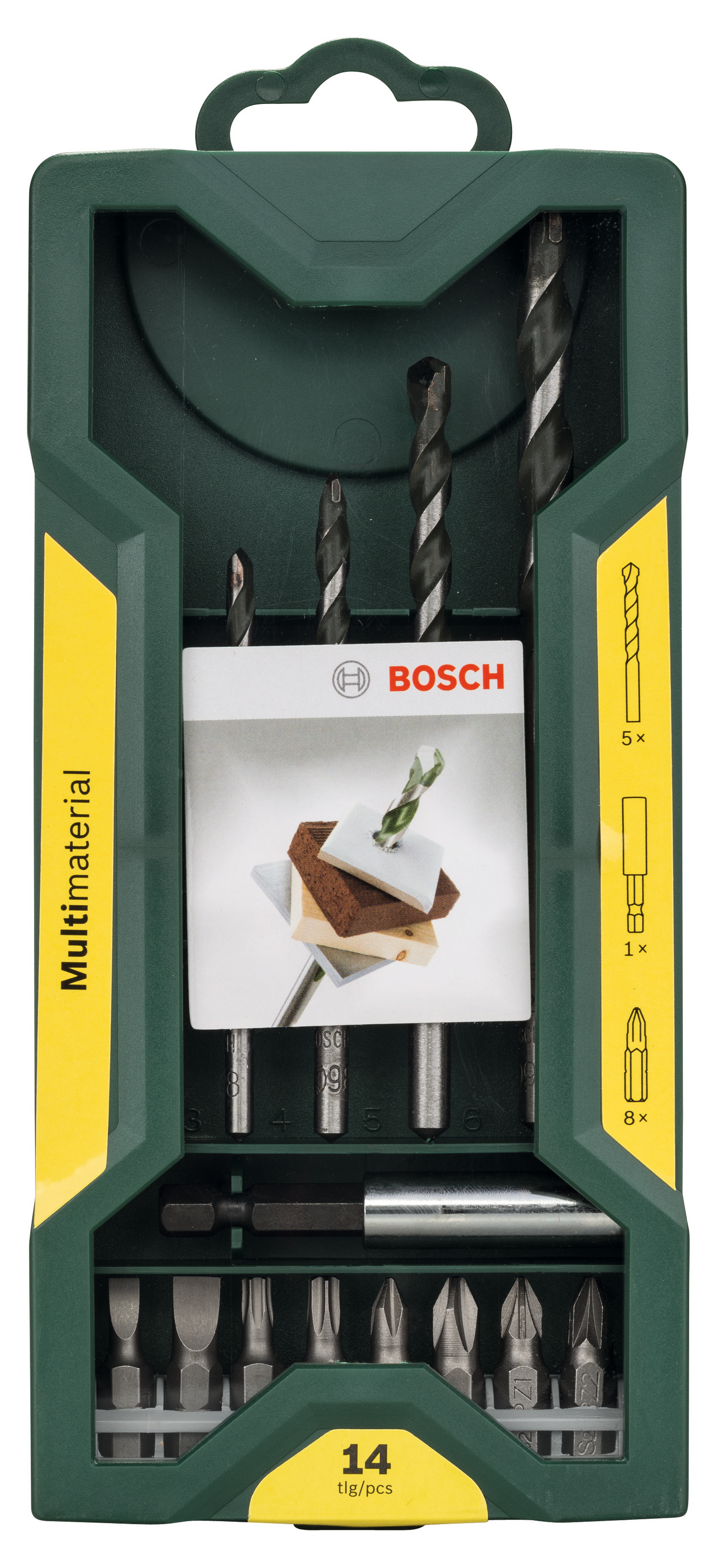 BORRSET BOSCH MULTI 14 DELAR