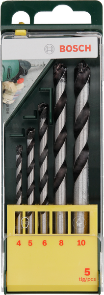 Betoniporanteräsarja Bosch 5-os. 4-10mm