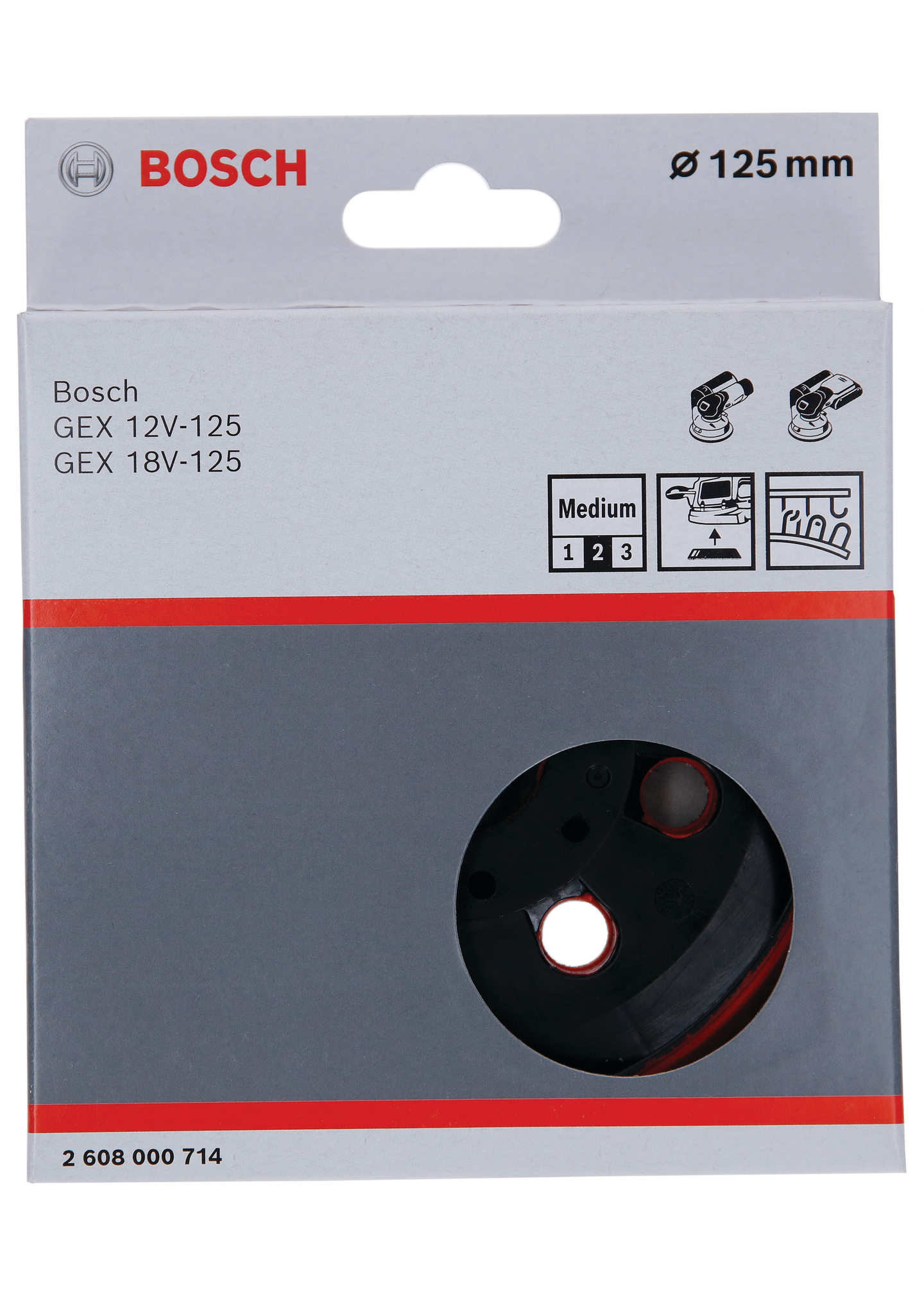 SLIPRONDELL BOSCH MEDIUM GEX 12V&18V 125MM
