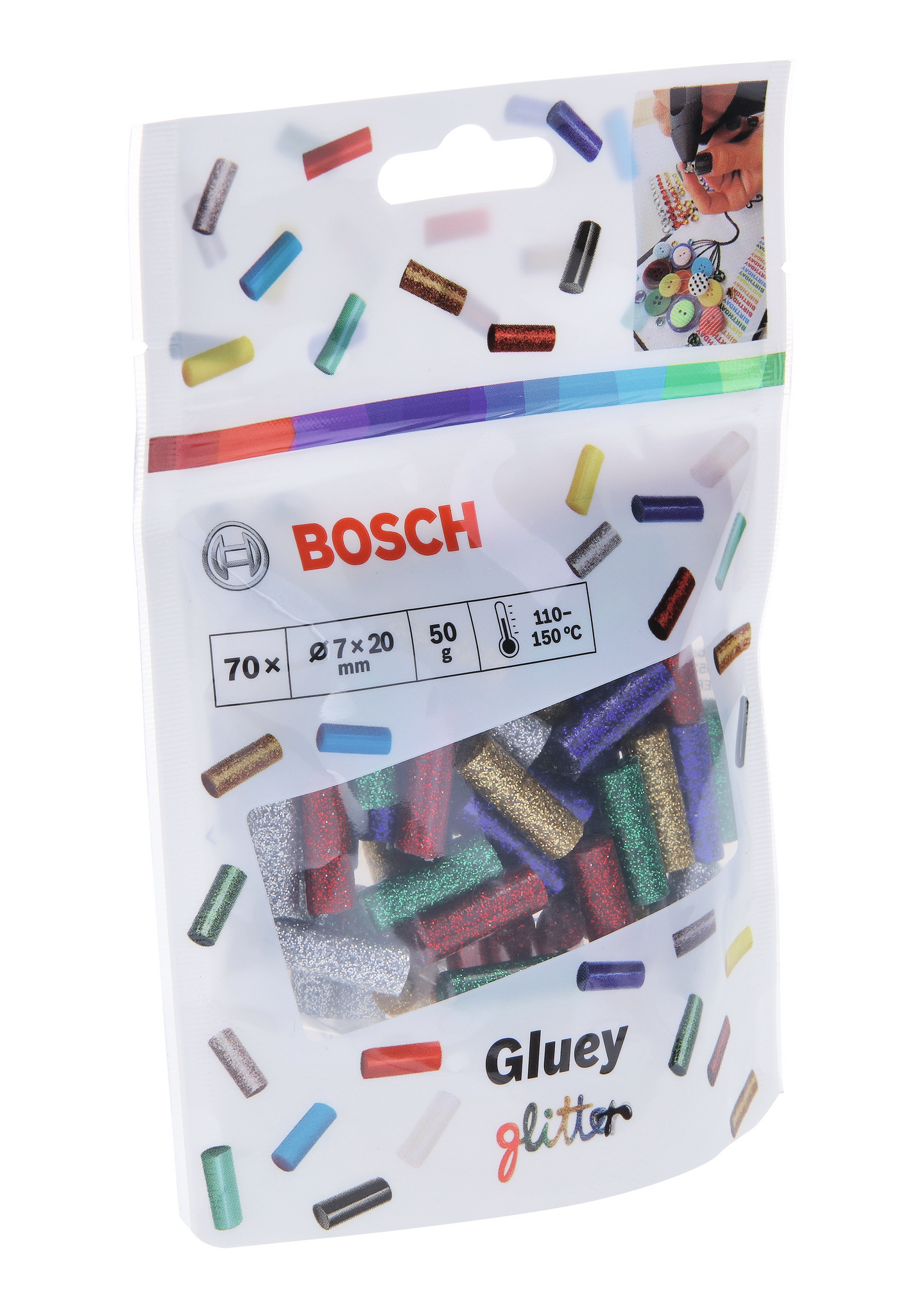 Kuumaliimapuikko Bosch gluey GLItter