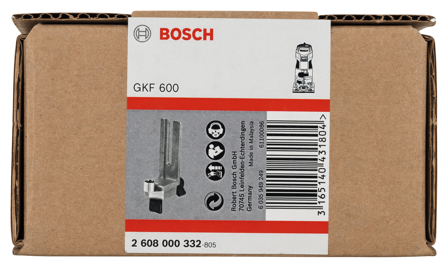 STYRNINGSHJÄLP BOSCH FÖR GKF 600