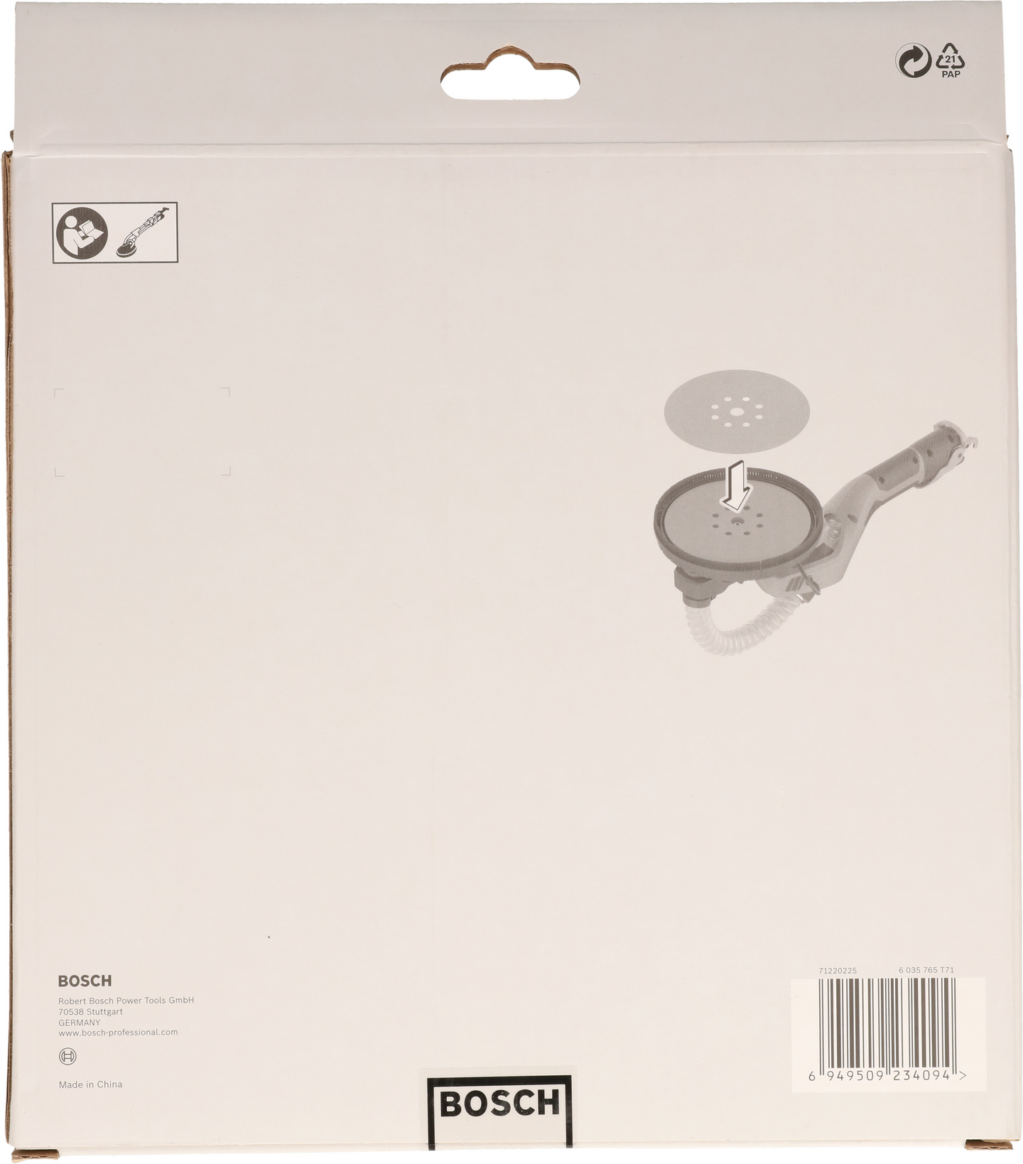 MELLANLÄGG BOSCH FÖR GIRAFFSLIP 215MM