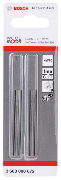 HYVELKNIV BOSCH HM 56MM 2ST