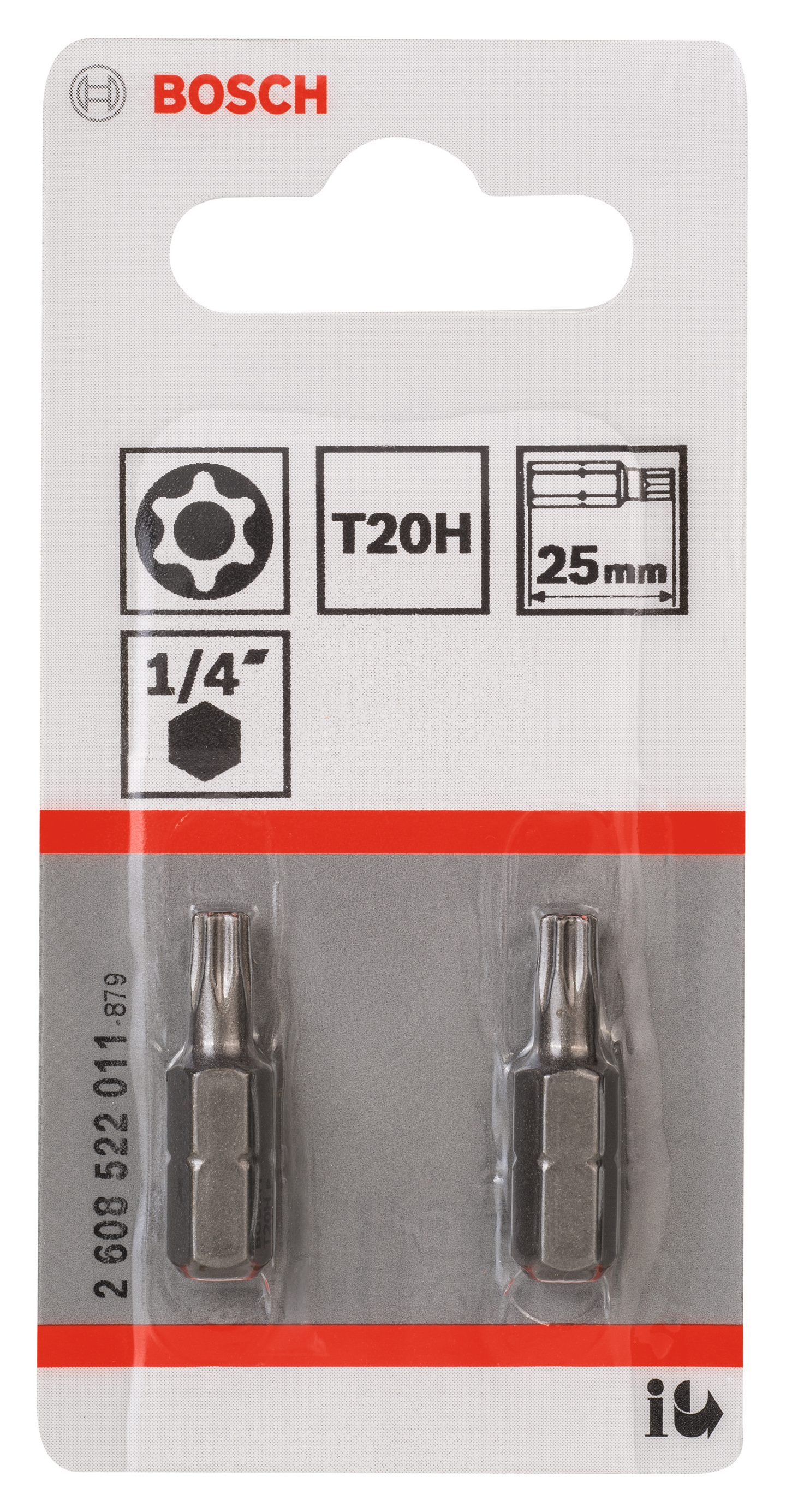 BITS BOSCH T20 SECURITY TORX 2ST