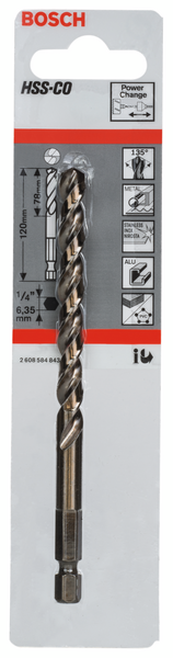 Reikäsahan keskiöpora Bosch HSS-Co