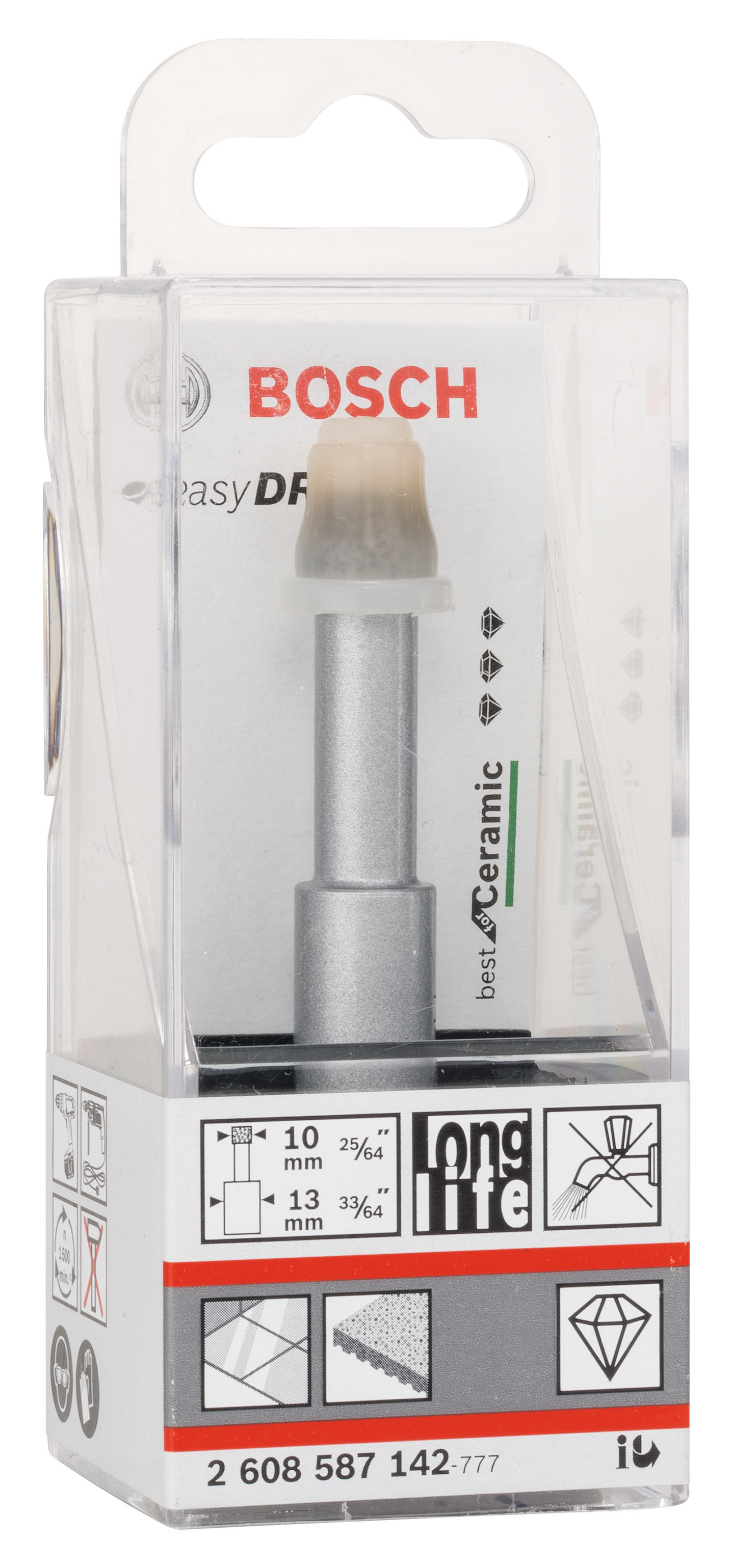 DIAMANTBORR EASYDRY 10MM