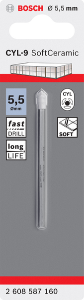 KAKELBORR EXPERT 5,5X70MM