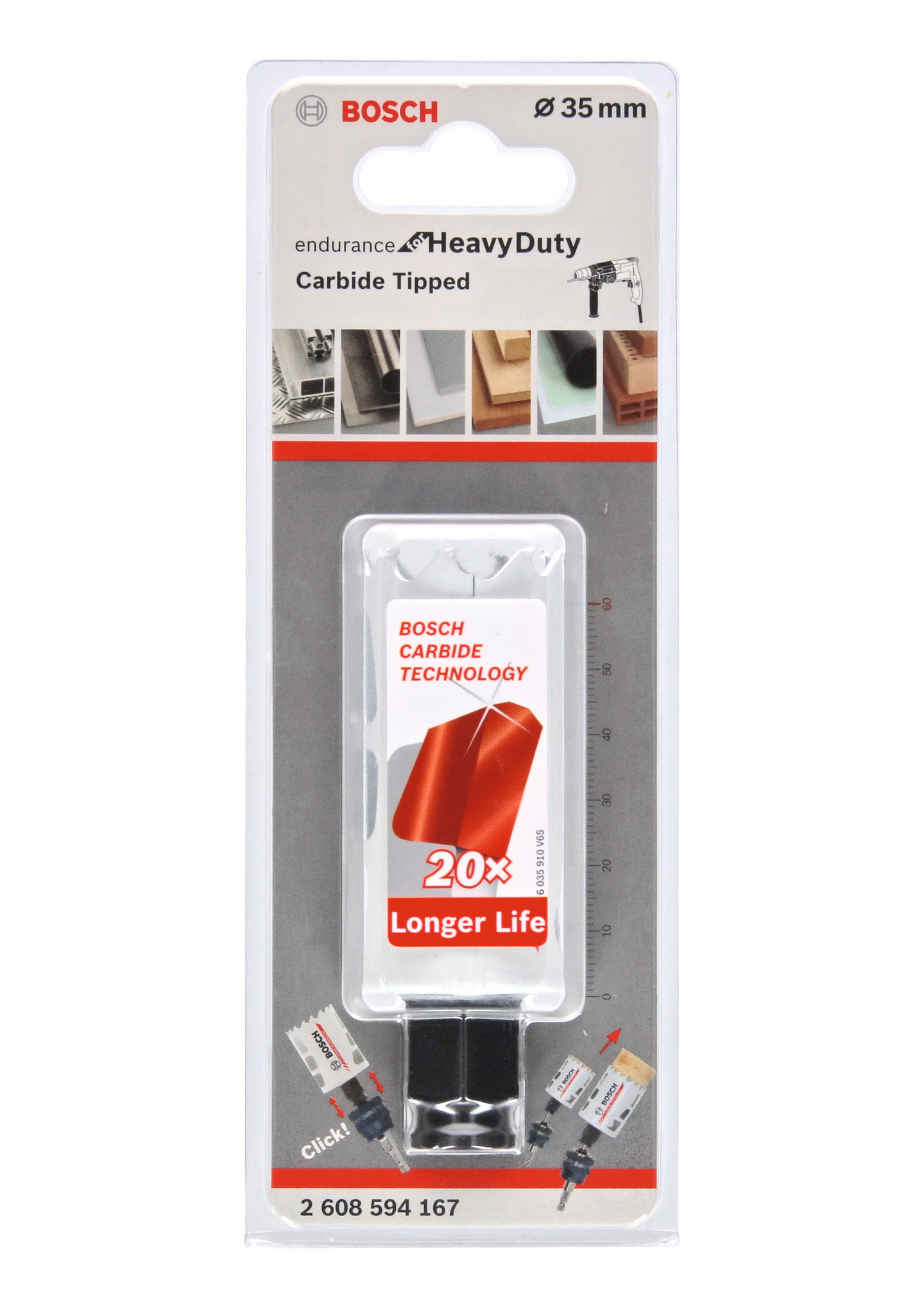 HÅLSÅG CARBIDE POWERCHANGE 35MM L60MM