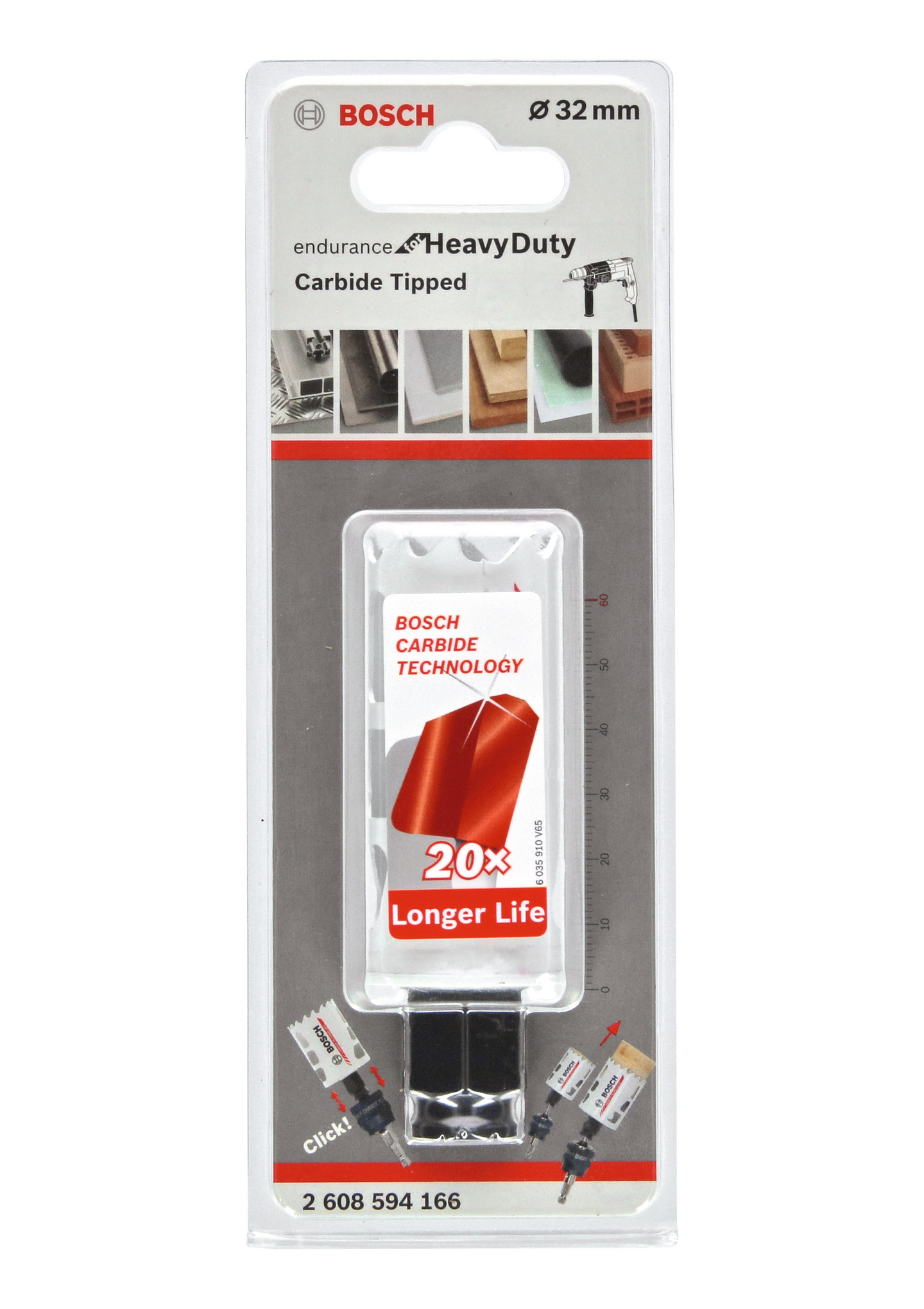 HÅLSÅG CARBIDE POWERCHANGE 32MM L60MM