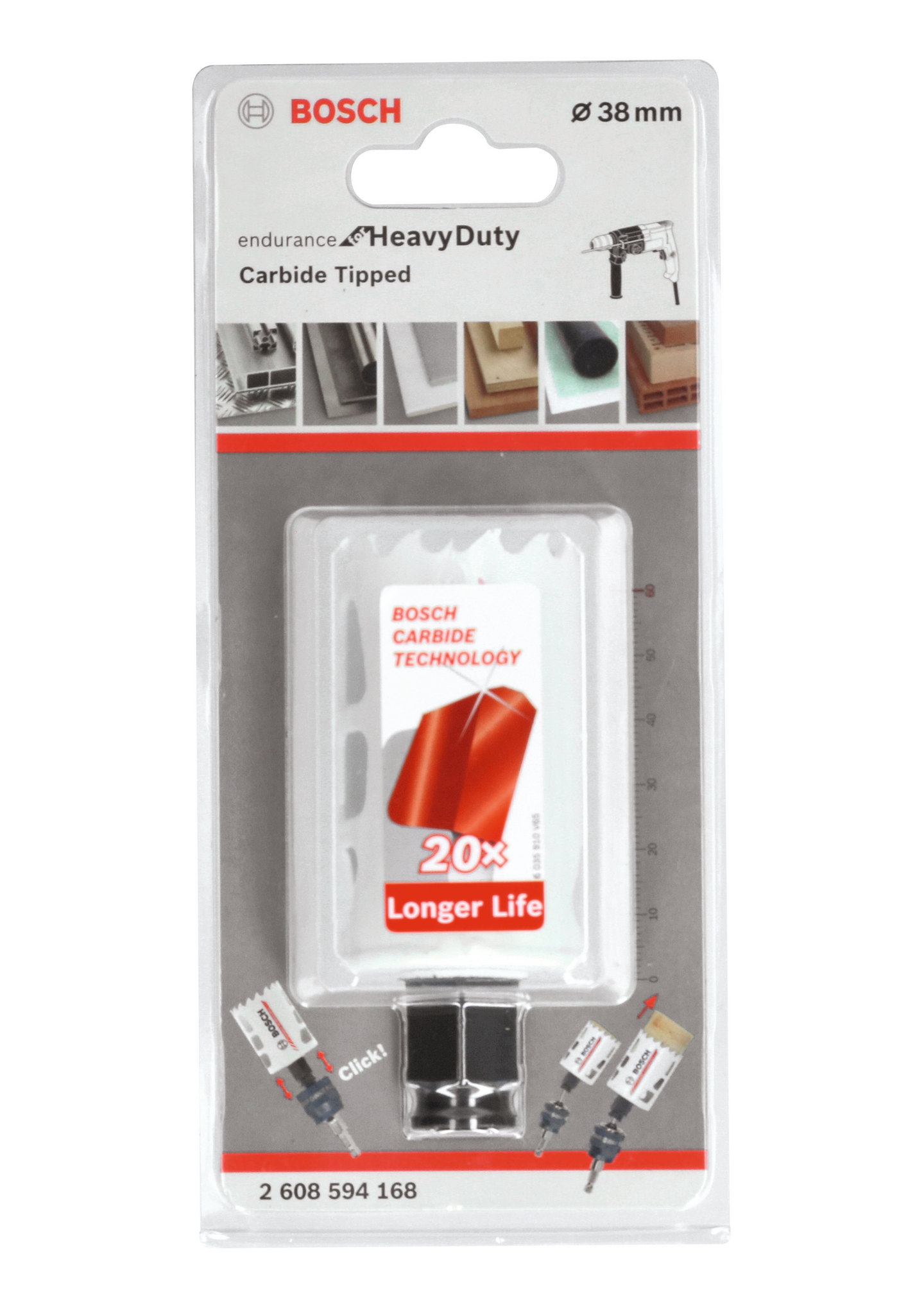 HÅLSÅG CARBIDE POWERCHANGE 38MM L60MM